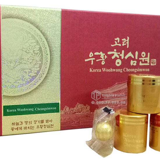 Ngưu Hoàng Thanh Tâm Hàn Quốc Hộp 10 Viên - Korea Woohwang CheongSimWon