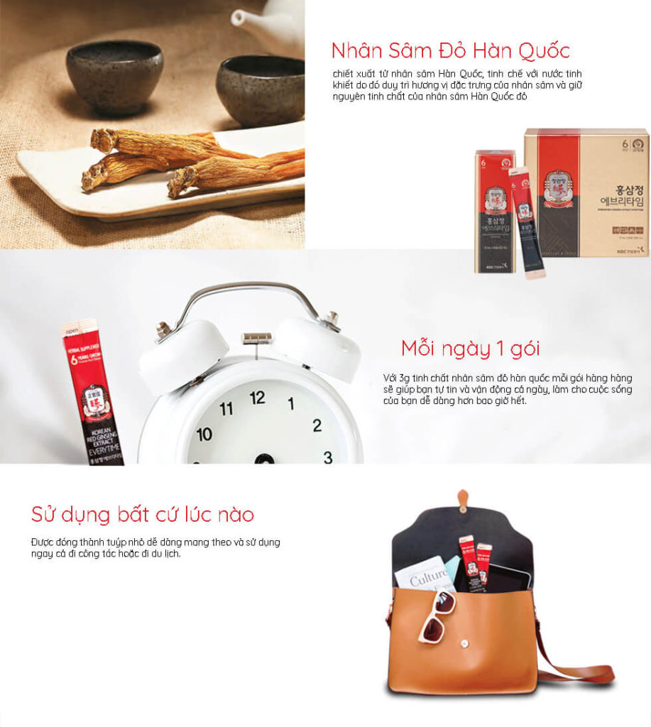 Tinh Chất Sâm Chính Phủ KGC – Everytime Original - Ảnh 6