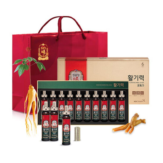 Alternative view of Nước hồng sâm KGC – Hwal Gi Ruk Hàn Quốc hộp 20ml×10 ống sang trọng