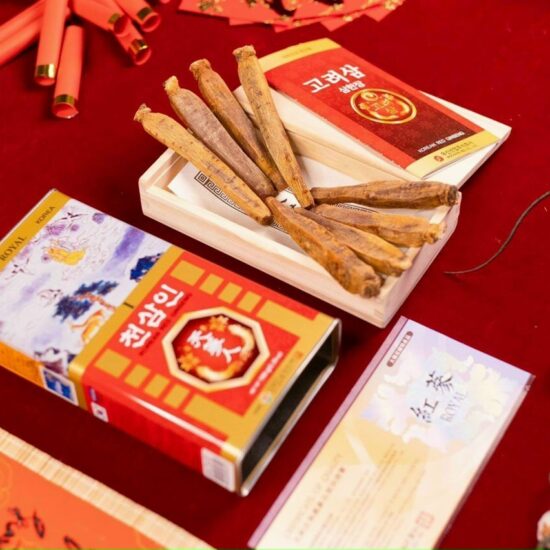 Alternative view of Hồng Sâm Củ Khô 6 Năm Tuổi KOREAN BIO GINSENG