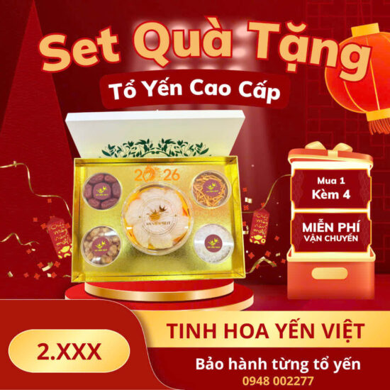 Set Quà Tổ Yến Cao Cấp 50g