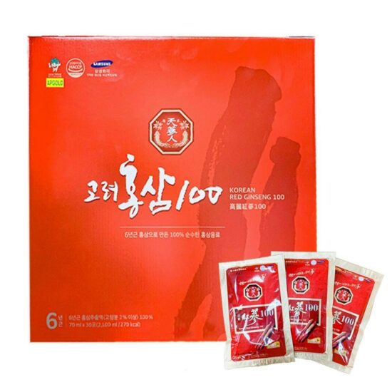 Nước Uống Hồng Sâm Nguyên Chất 100% Bio Apgold - Nước Sâm Không Đường Hàn Quốc