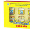 Nước yến sào Khánh Hòa Sanest Fucoidan nhân sâm hộp 6 lọ 70ml - 21% Yến