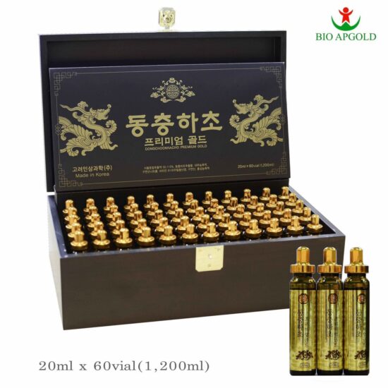 Đông Trùng Hạ Thảo 60 Ống Hàn Quốc - Đông Trùng Hạ Thảo Dạng Ống